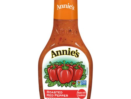 Annie s Homegrown - Dressing Natural Vinaigrette Red Pepper, 8 oz - Pack of 1 Online Sale