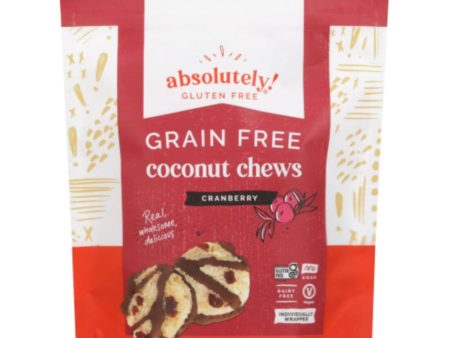 Absolutely Gluten Free - Coconut Chews With Cranberry, 5 Oz Online Sale