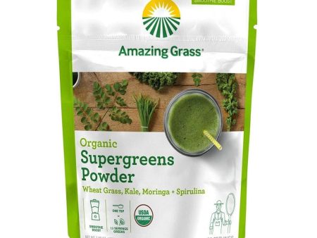 Amazing Grass - Organic Supergreens Powder, 150g For Sale