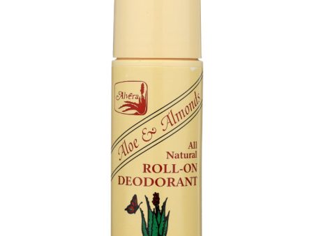 Alvera - Deodorant Aloe Almond 3 Oz - Pack of 6 Hot on Sale