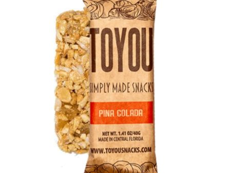 Toyou Snacks - Gluten Free Bar Pina Colada Cheap