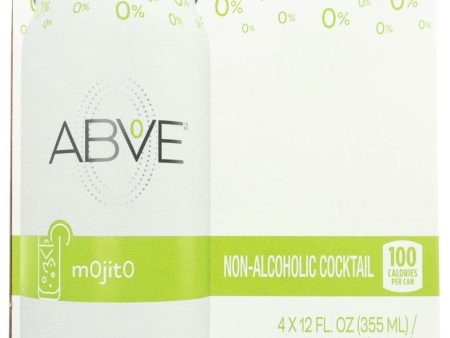 Above - Mojito Non Alcoholic Cocktails 4Pk, 48 FO - Pack of 6 on Sale