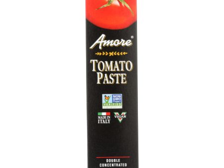 Amore - Tomato Paste Tube, 4.5 Oz - Pack of 12 Online Hot Sale