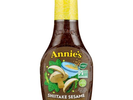 Annie s Homegrown - Vinaigrette Shiitake And Sesame Dressing, 8 oz - Pack of 1 For Sale