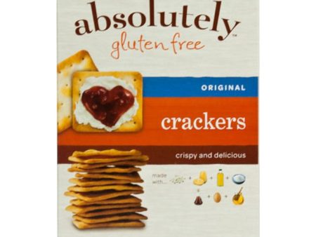 Absolutely Gluten Free - Cracker Original, 4.4 Oz - Pack of 12 Online now