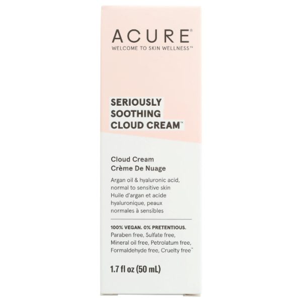 Acure - Facial Cleansing Cream Soothing, 1.7 Fo - Pack of 1 Online Hot Sale