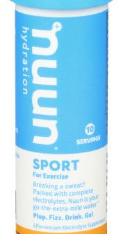 Nuun - Sport Orange Electrolyte Tablets 10tb - 52g Online Hot Sale