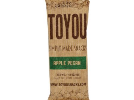 Toyou Snacks - Gluten Free Snack Bar Apple Pecan Sale