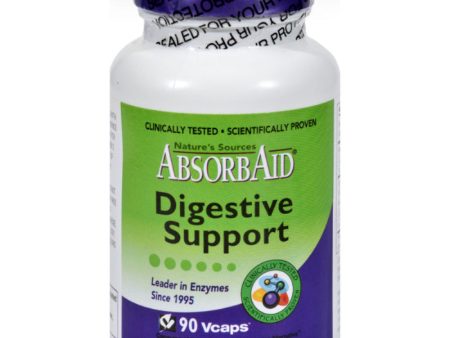 Absorbaid - Digestive Support, 90 Vc - Pack of 1 Online now