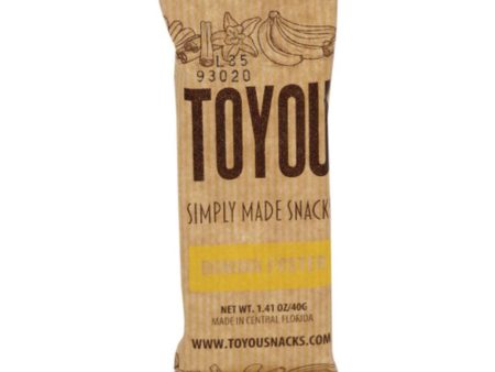 Toyou Snacks - Gluten Free Snack Bar Banana Foster For Cheap