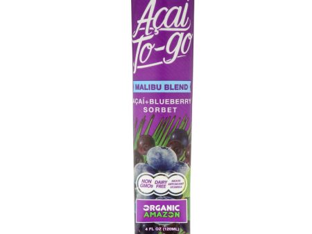 Acai To Go - Sorbet Blueberry, 4 Fo - Pack of 15 For Discount