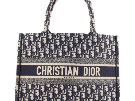 Christian Dior Book Tote Oblique Canvas Medium Sale