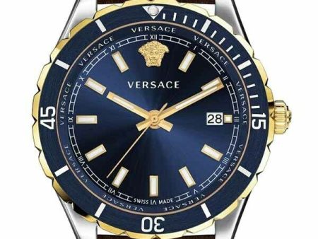 Versace Men s VE3A00420 Hellenyium 42mm Quartz Watch Online Hot Sale