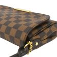 LOUIS VUITTON Favorite PM Damier Ebene Crossbody Bag Brown For Sale