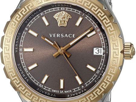 Versace Women s V12040015 Hellenyium 35mm Quartz Watch Sale