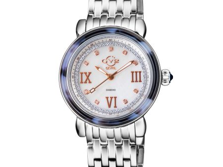 GV2 by Gevril Women s Marsala Tortoise 36mm Quartz Watch 9850B Online now