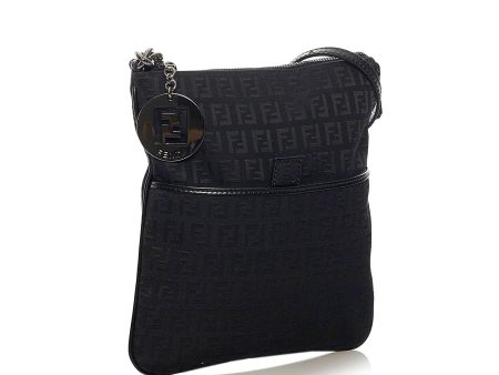 Fendi Zucchino Canvas Crossbody Bag (SHG-29216) Online Hot Sale