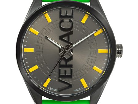 Versace Men s V-Vertical 42mm Quartz Watch VE3H00923 For Cheap