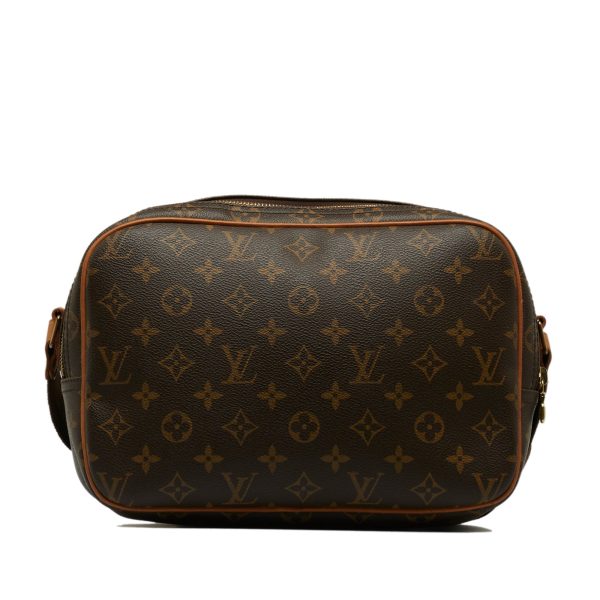 LOUIS VUITTON Monogram Reporter PM Crossbody Bag For Discount