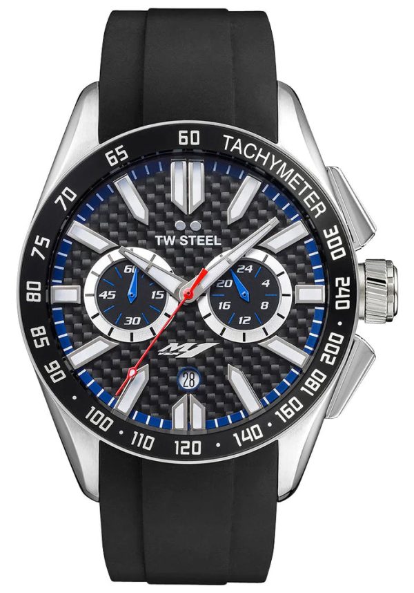 TW Steel Men s Yamaha Factory Racing 46mm Quartz Chronograph Watch GS2 Online now