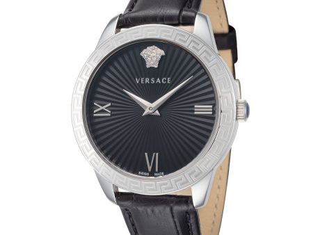 Versace Women s Greca Signature 38mm Quartz Watch VEVC00821 Online Hot Sale