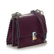 Fendi Kan I Leather Crossbody Bag (SHG-28883) For Discount