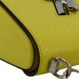 LOUIS VUITTON Twist PM Epi Leather Crossbody Bag Yellow For Discount