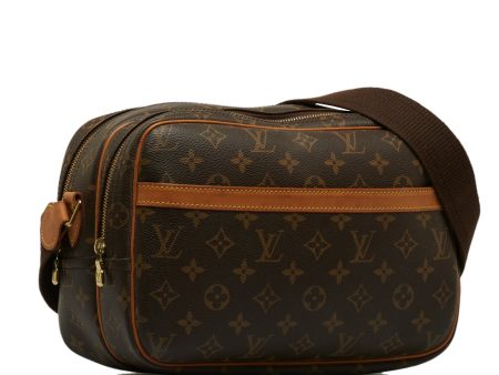 LOUIS VUITTON Monogram Reporter PM Crossbody Bag For Discount