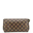 LOUIS VUITTON Favorite PM Damier Ebene Crossbody Bag Brown For Sale