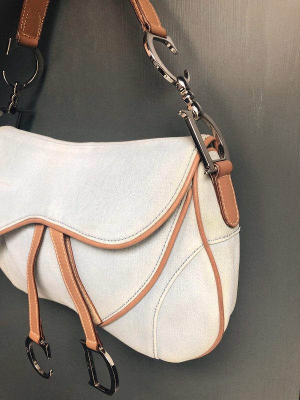 Christian Dior Saddle Bag For Sale