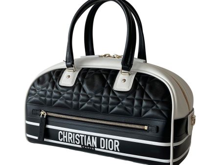 Christian Dior Medium Vibe Zip Bowling Bag Sale