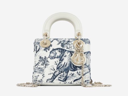 Lady Dior - Mini Toile de Jouy Online now