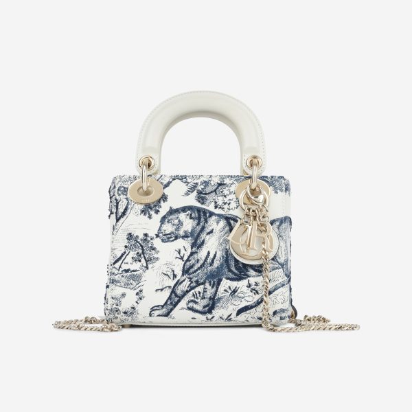 Lady Dior - Mini Toile de Jouy Online now