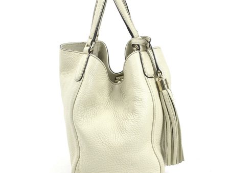 GUCCI Handbag Crossbody Shoulder Bag Soho Leather Off-White Light Gold Ladies 336751 Supply