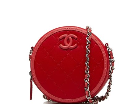 Chanel Color Pop CC Round Crossbody Bag (SHG-nW6Kck) Online now