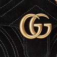 (WMNS) GUCCI GG Marmont ClassicG Crossbody Bag Single Shoulder Bag Black 446744-K4D2T-1000 Hot on Sale