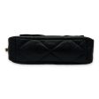 C19 Large Black Crossbody Bag in Goat Leather, Gold hardware Online Sale