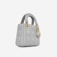 Mini Lady Dior - Opaline Online now