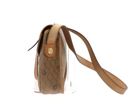 CHRISTIAN DIOR Crossbody Bag in Brown Canvas Fashion