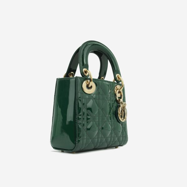 Mini Lady Dior - Hunter Green Cheap