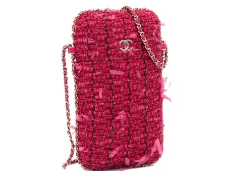 Chanel Chain Around Phone Holder Crossbody Bag (SHG-AIYeod) Sale