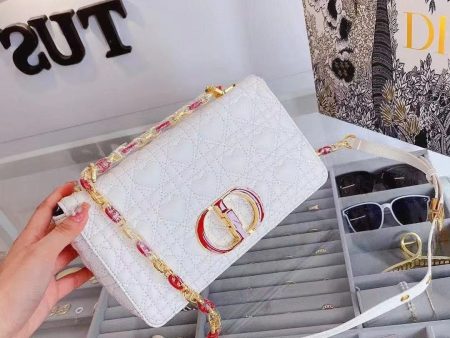 Christian Dior Caro Bag White Discount