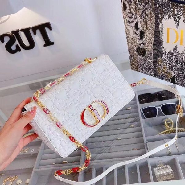 Christian Dior Caro Bag White Discount