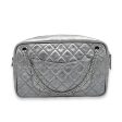 2.55 Crossbody Bag Silver in Calfskin, Silver hardware Cheap