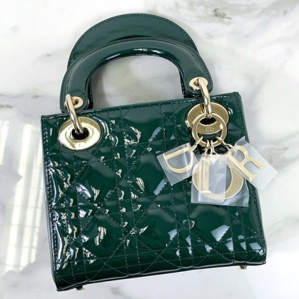 Christian Dior Lady Bag Green Cheap