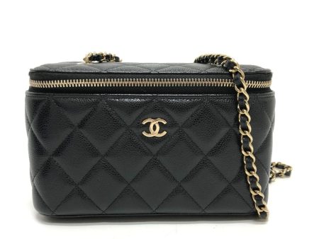 Chanel AP1341 Timeless classic line Single Chain Crossbody Shoulder Bag Black GoldHardware Fashion