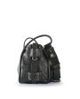 CHRISTIAN DIOR Black Leather Crossbody Bag Supply