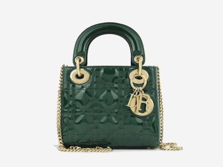 Mini Lady Dior - Hunter Green Cheap