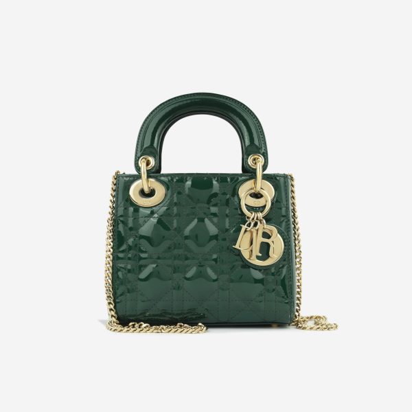 Mini Lady Dior - Hunter Green Cheap