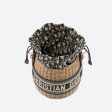 DIOR WICKER BUCKET BAG Fashion